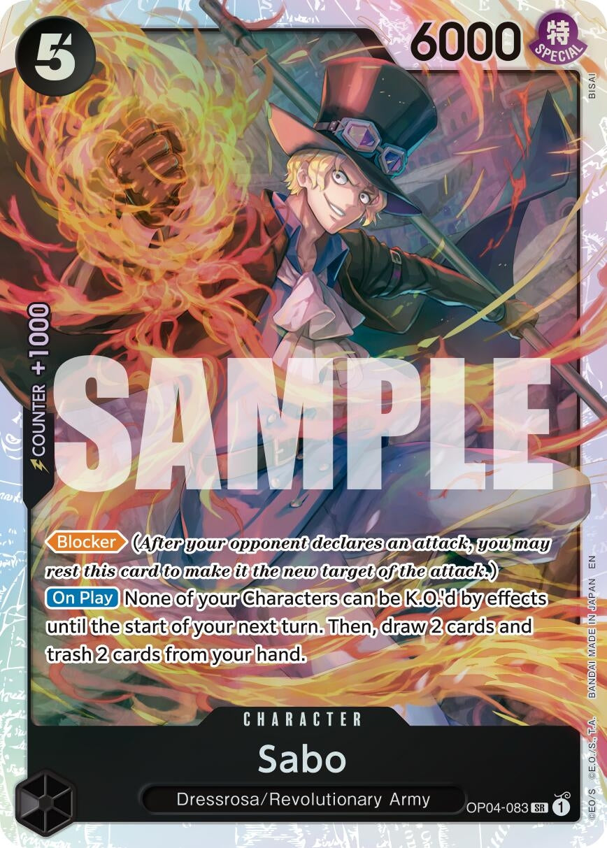 Image for Sabo - OP04-083 (Reprint) - One Piece Card Game