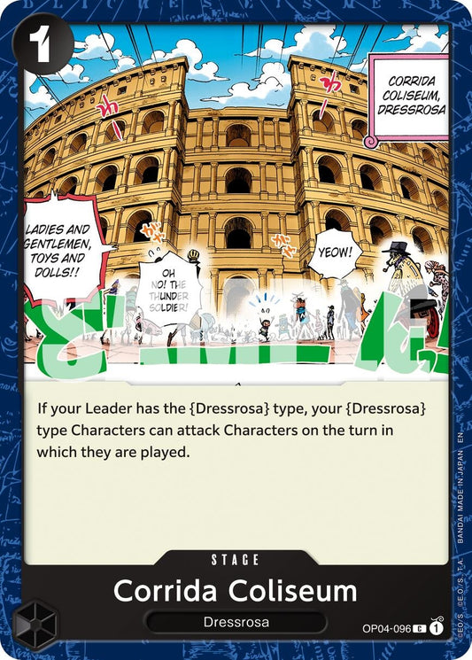 Image for Corrida Coliseum (Reprint) - One Piece Card Game