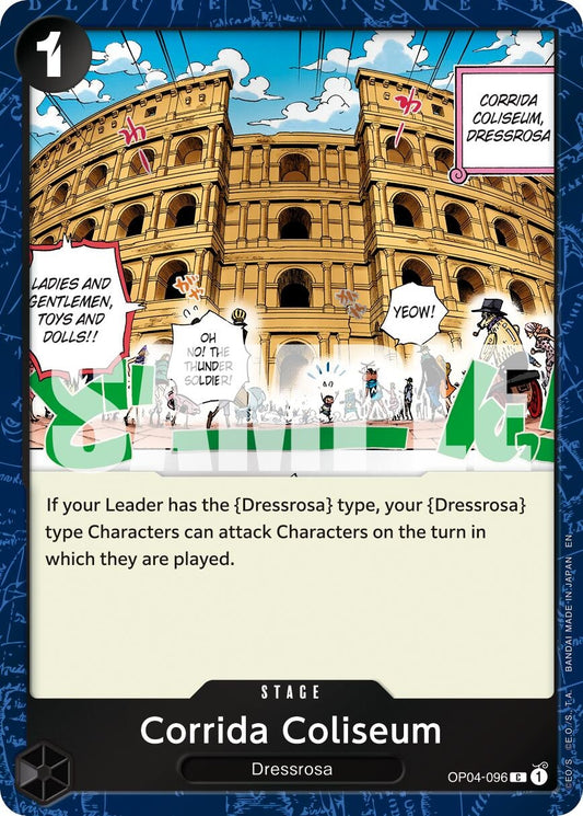 Image for Corrida Coliseum (Pirate Foil) - One Piece Card Game