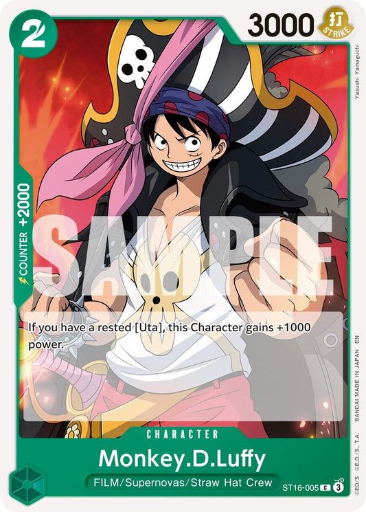 Image for Monkey.D.Luffy - ST16-005 (Reprint) - One Piece Card Game