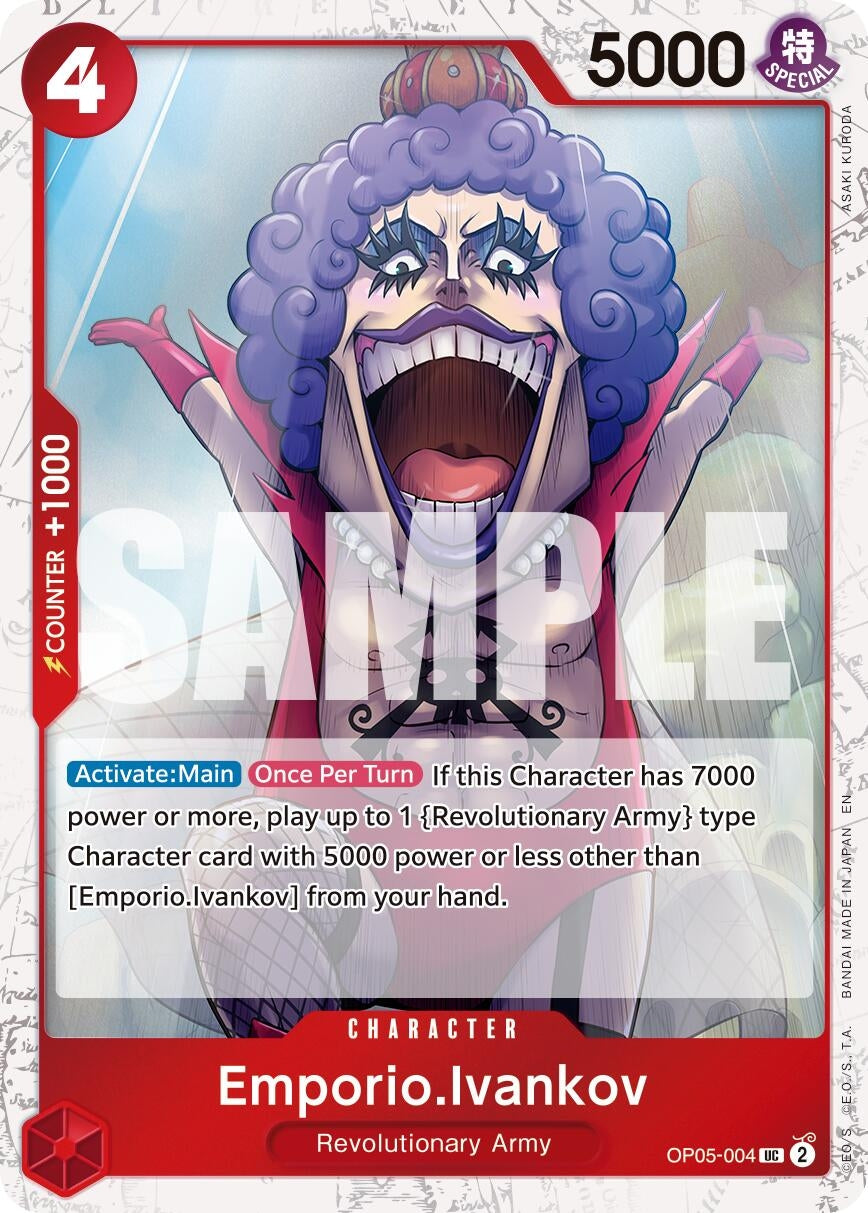 Image for Emporio.Ivankov (Pirate Foil) - One Piece Card Game