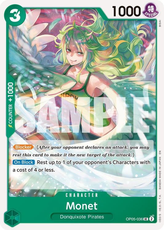 Image for Monet (Reprint) - One Piece Card Game