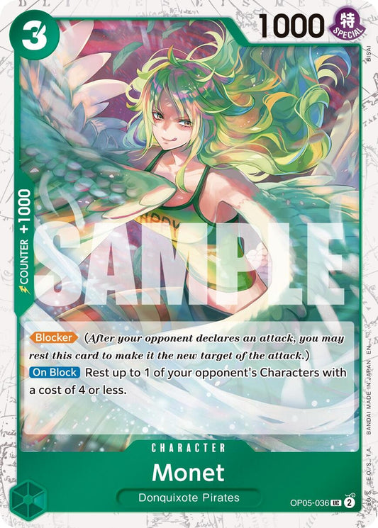 Image for Monet (Pirate Foil) - One Piece Card Game