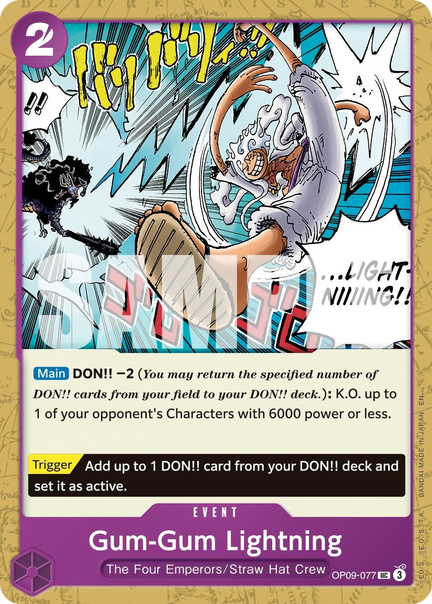Image for Gum-Gum Lightning (Reprint) - One Piece Card Game