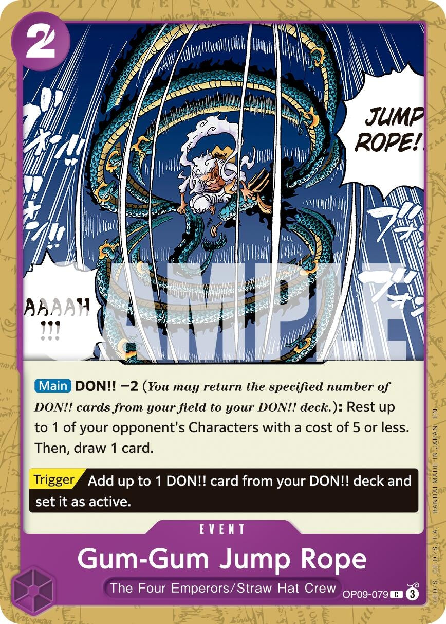 Image for Gum-Gum Jump Rope (Reprint) - One Piece Card Game