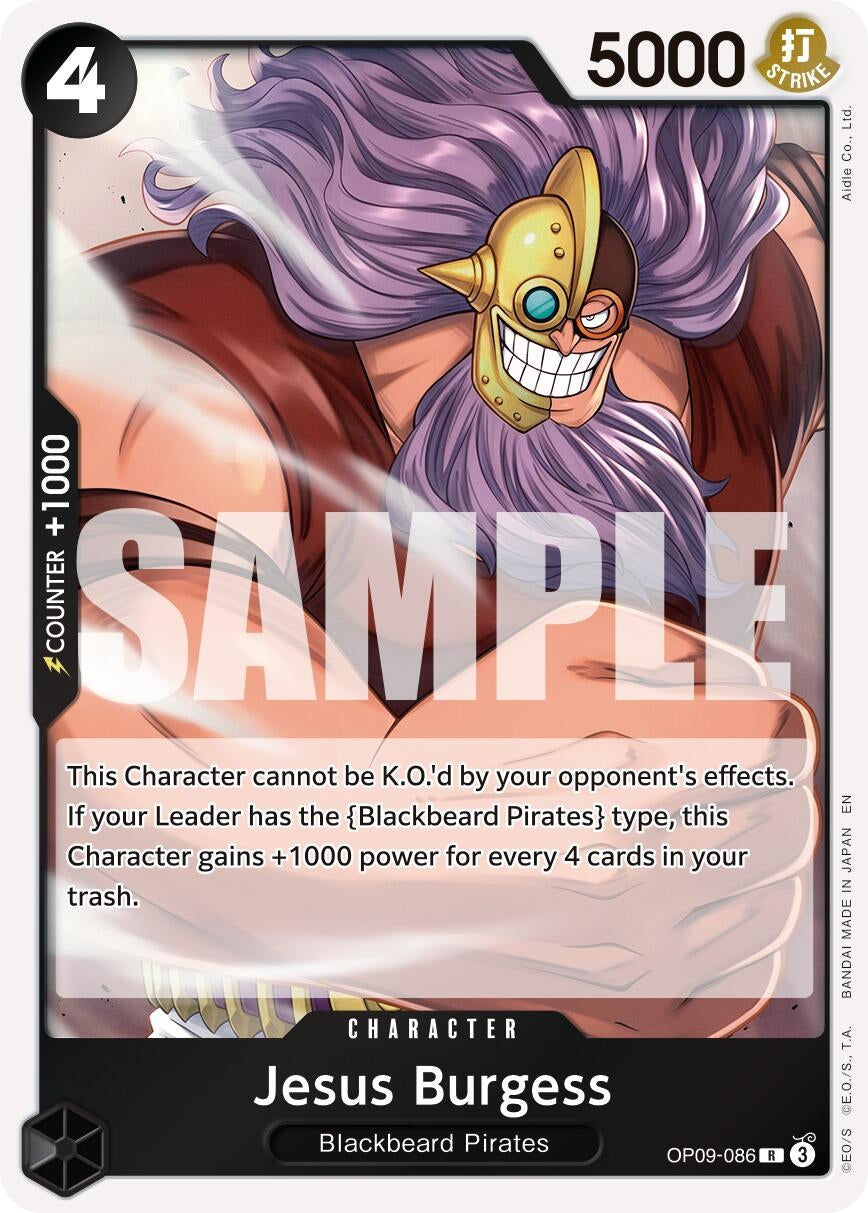 Image for Jesus Burgess (Reprint) - One Piece Card Game