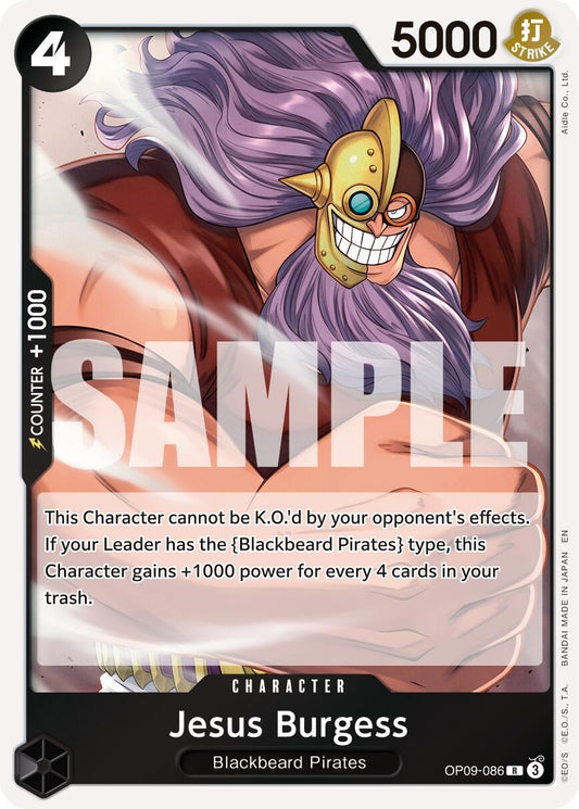 Image for Jesus Burgess (Reprint) - One Piece Card Game