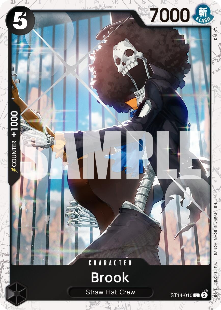 Image for Brook - ST14-010 (Pirate Foil) - One Piece Card Game