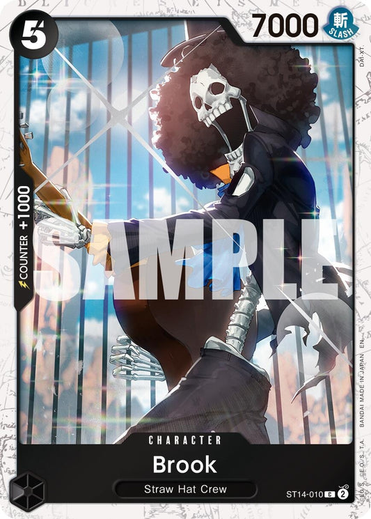 Image for Brook - ST14-010 (Pirate Foil) - One Piece Card Game