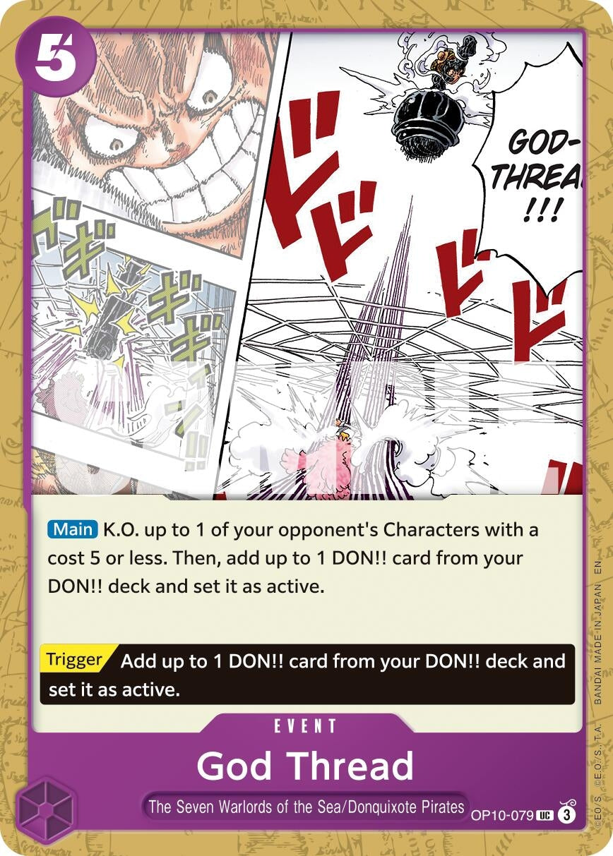 Image for God Thread (Reprint) - One Piece Card Game