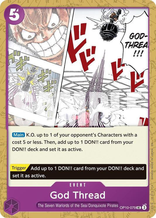Image for God Thread (Reprint) - One Piece Card Game