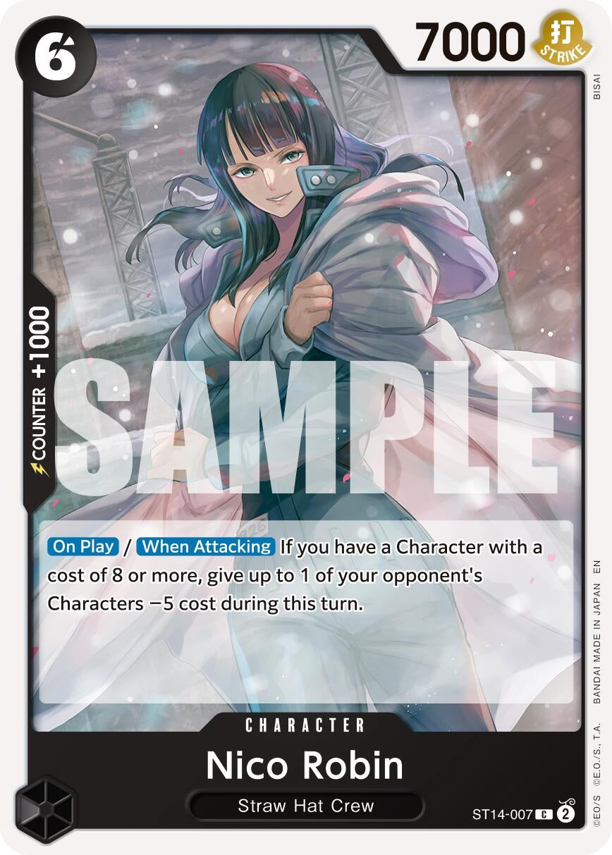 Image for Nico Robin - ST14-007 (Reprint) - One Piece Card Game