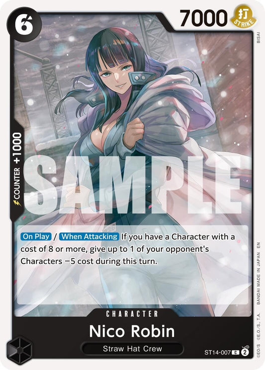Image for Nico Robin - ST14-007 (Reprint) - One Piece Card Game