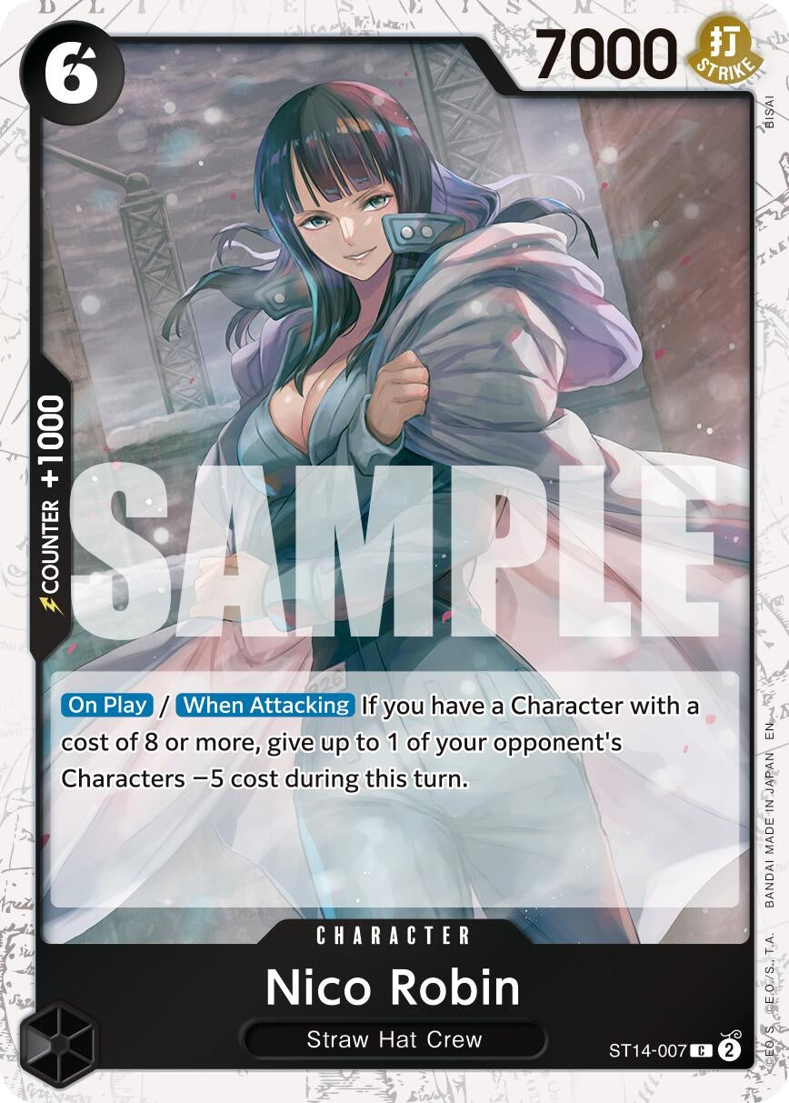 Image for Nico Robin - ST14-007 (Pirate Foil) - One Piece Card Game