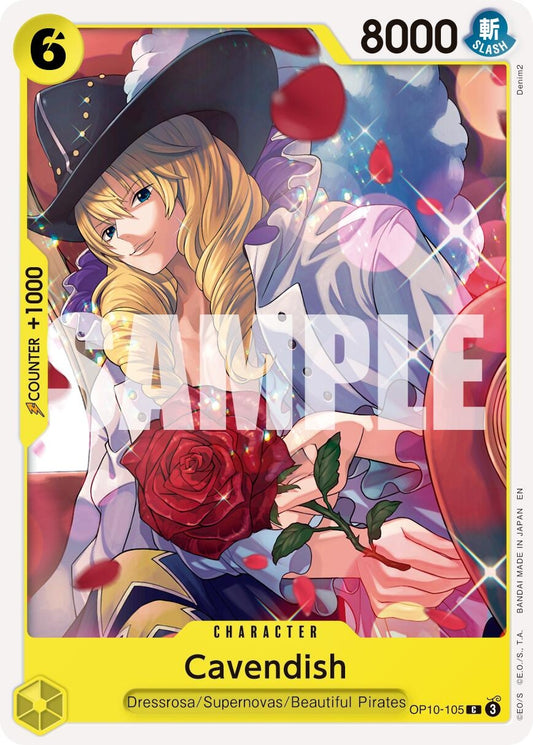 Image for Cavendish - OP10-105 (Reprint) - One Piece Card Game