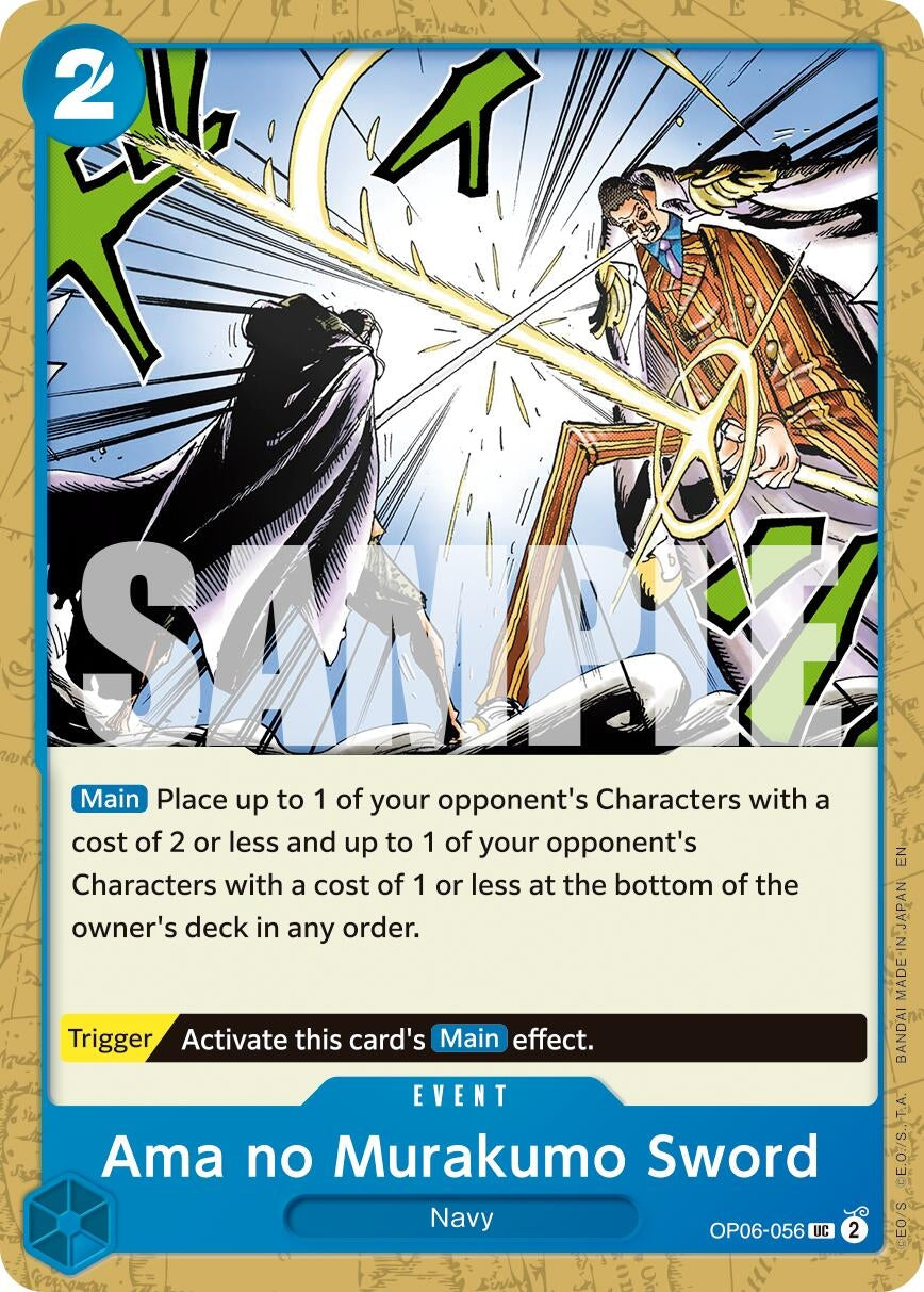 Image for Ama no Murakumo Sword (Reprint) - One Piece Card Game