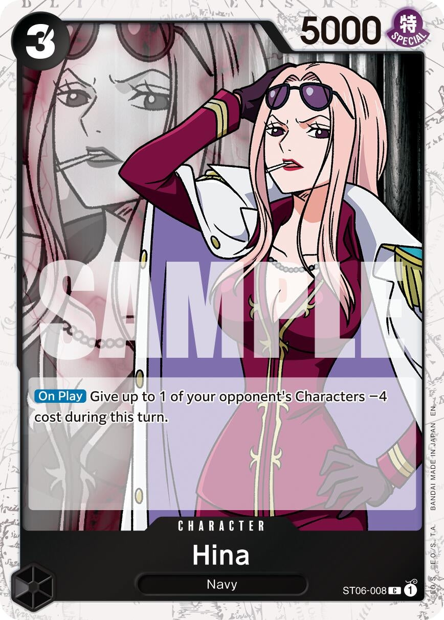 Image for Hina (Pirate Foil) - One Piece Card Game