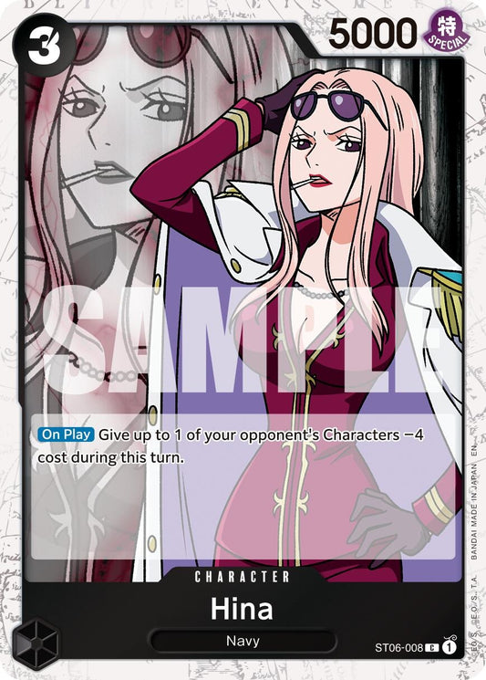 Image for Hina (Pirate Foil) - One Piece Card Game