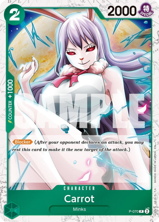 Image for Carrot - P-070 (Pirate Foil) - One Piece Card Game