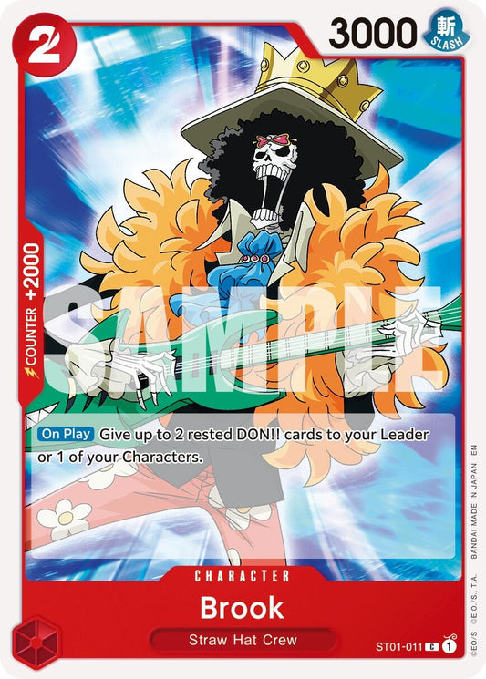 Image for Brook - ST01-011 (Reprint) - One Piece Card Game