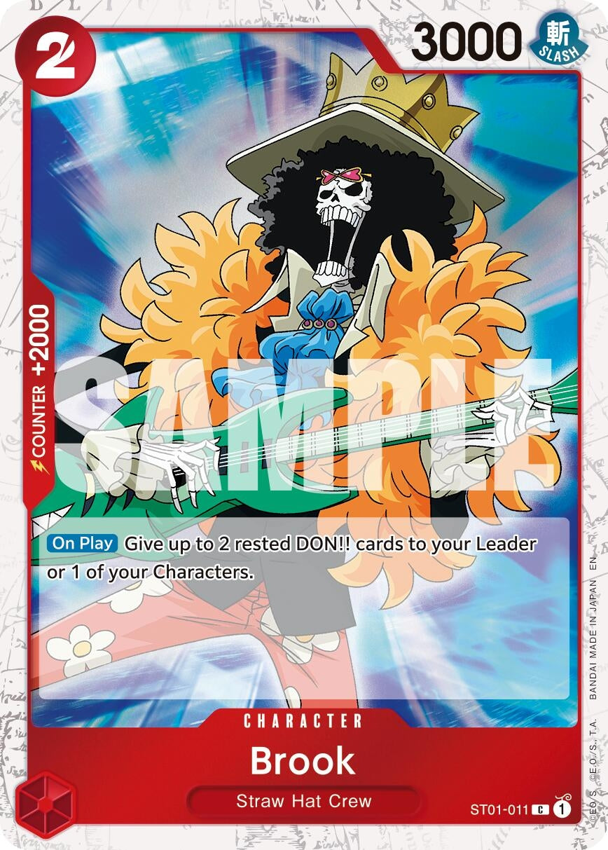 Image for Brook - ST01-011 (Pirate Foil) - One Piece Card Game
