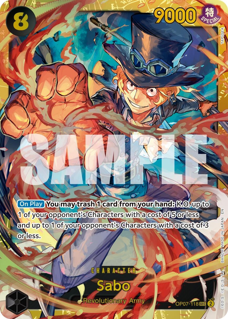 Image for Sabo - OP07-118 (Reprint) - One Piece Card Game