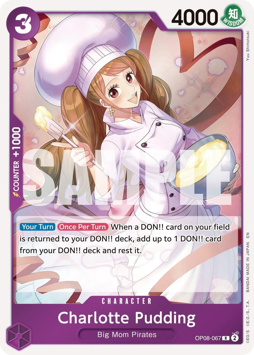 Image for Charlotte Pudding - OP08-067 (Reprint) - One Piece Card Game