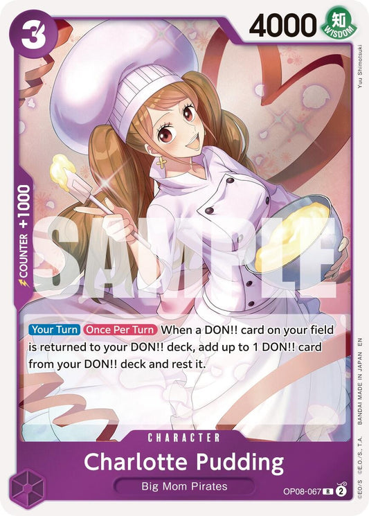 Image for Charlotte Pudding - OP08-067 (Reprint) - One Piece Card Game