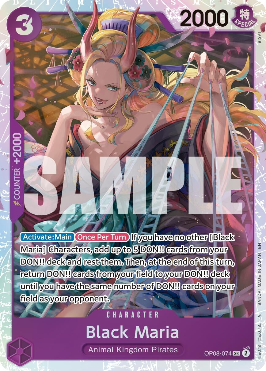 Image for Black Maria (Reprint) - One Piece Card Game