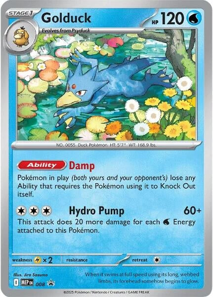 Image for Golduck - 008 - Pokemon