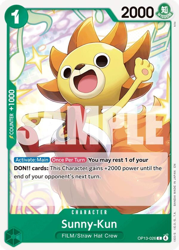 Image for Sunny-Kun - One Piece Card Game