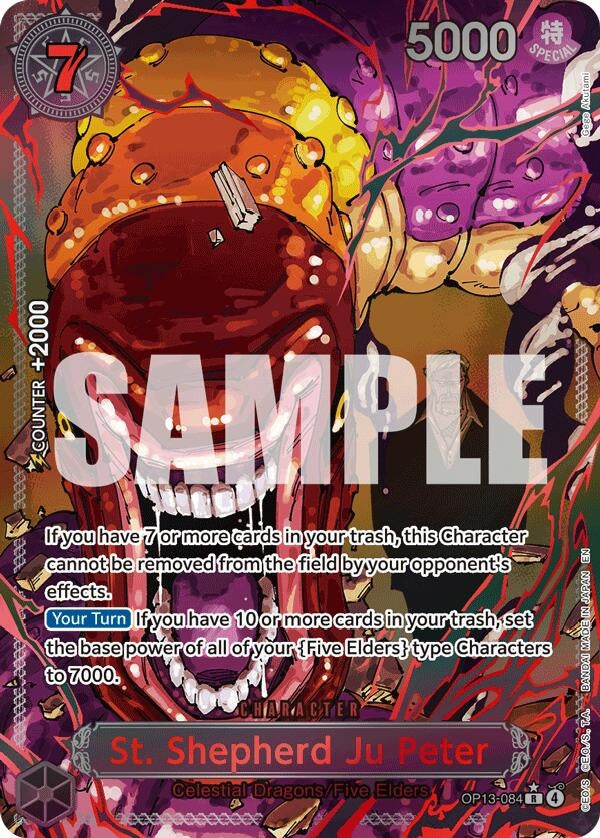 Image for St. Shepherd Ju Peter (Parallel) - One Piece Card Game