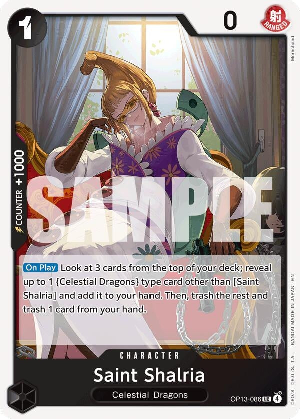 Image for Saint Shalria - One Piece Card Game