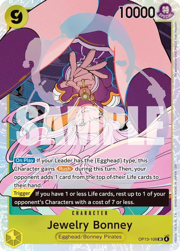 Image for Jewelry Bonney (108) - One Piece Card Game
