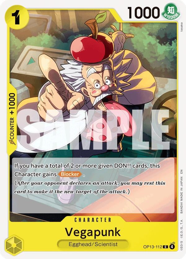 Image for Vegapunk - One Piece Card Game