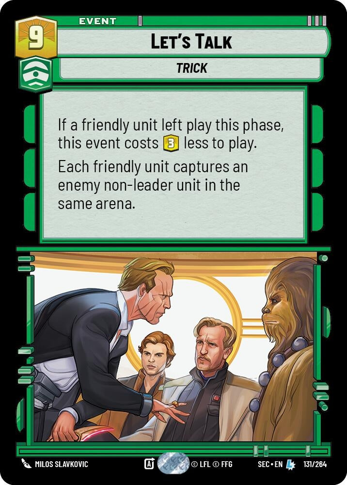 Image for Let's Talk - Star Wars: Unlimited