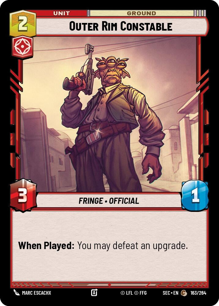 Image for Outer Rim Constable - Star Wars: Unlimited