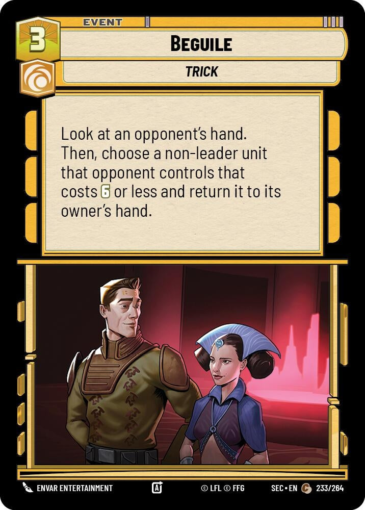 Image for Beguile - Star Wars: Unlimited