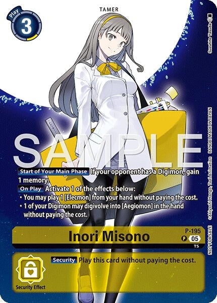 Image for Inori Misono (Digimon Story: Time Stranger Promo Pack) - Digimon Card Game