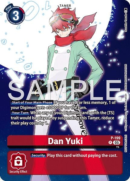 Image for Dan Yuki (Digimon Story: Time Stranger Promo Pack) - Digimon Card Game