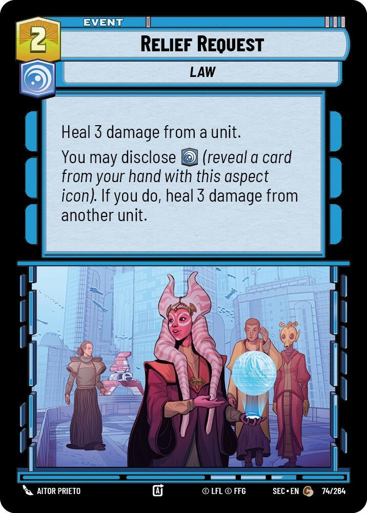 Image for Relief Request - Star Wars: Unlimited