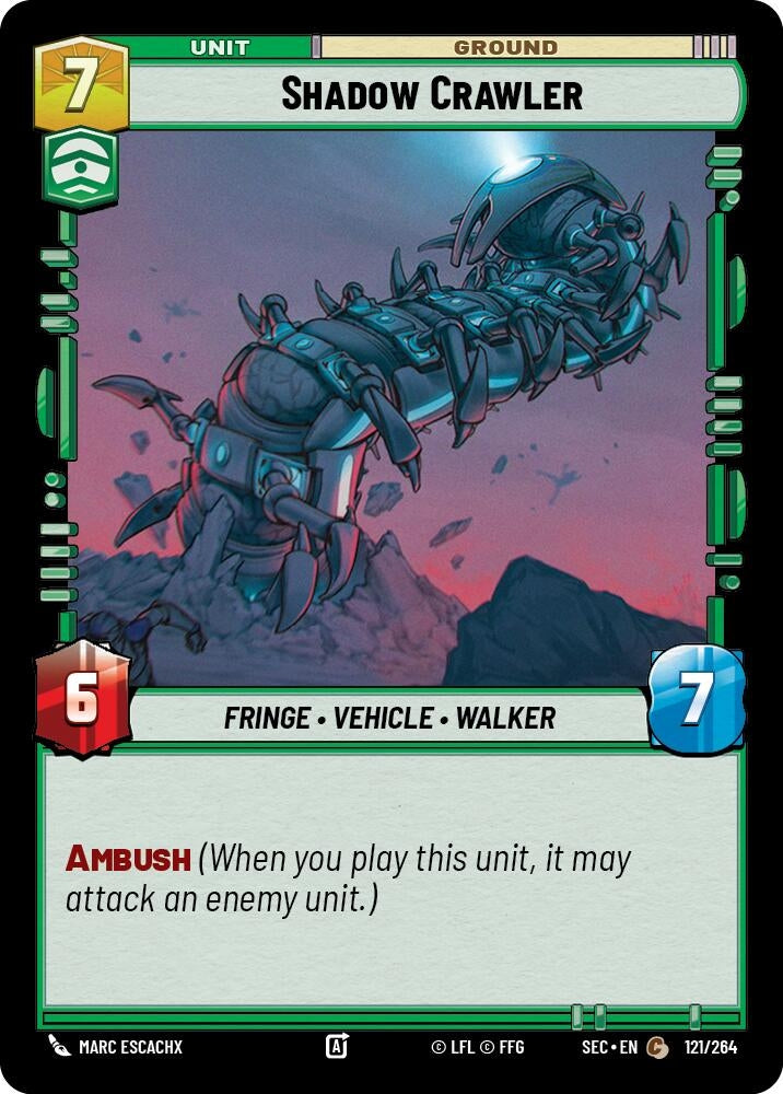 Image for Shadow Crawler - Star Wars: Unlimited