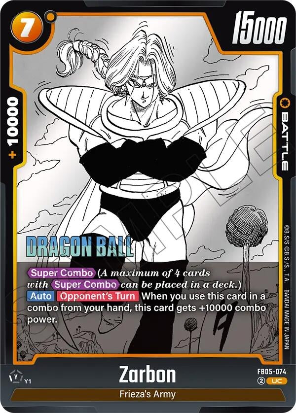 Image for Zarbon - FB05-074 - Dragon Ball Super: Fusion World