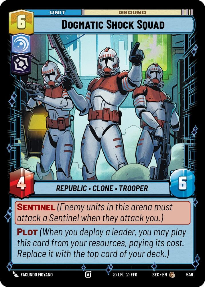 Image for Dogmatic Shock Squad (Foil) - Star Wars: Unlimited