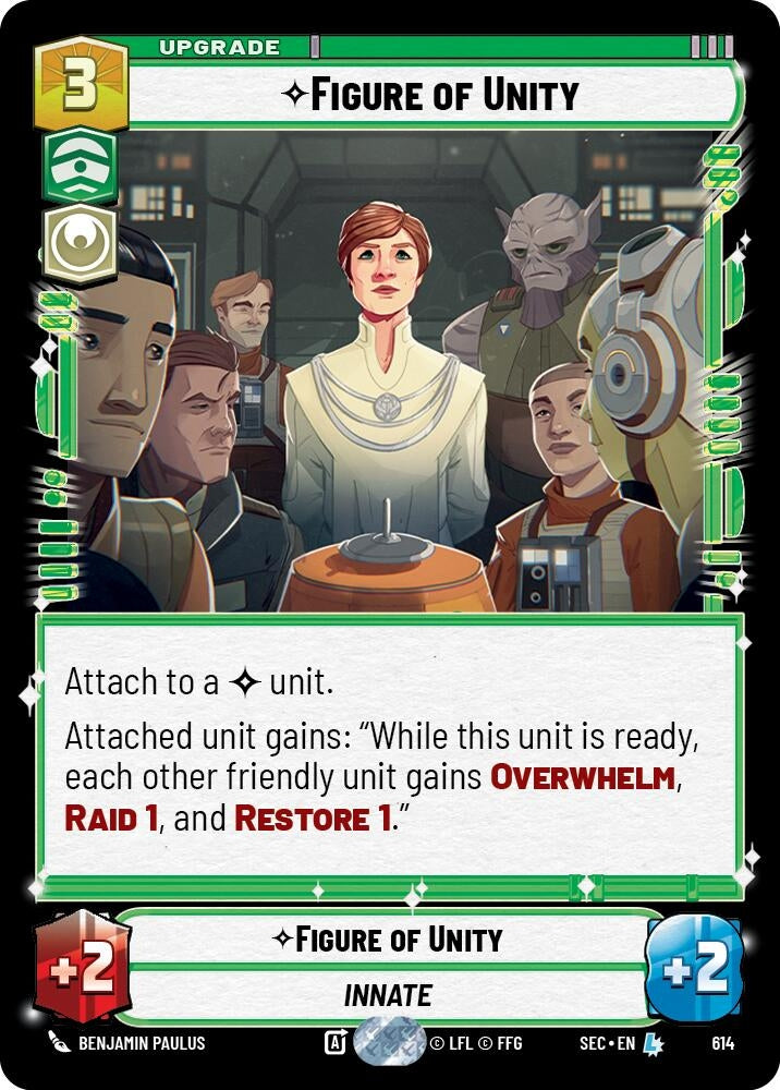 Image for Figure of Unity (Foil) - Star Wars: Unlimited