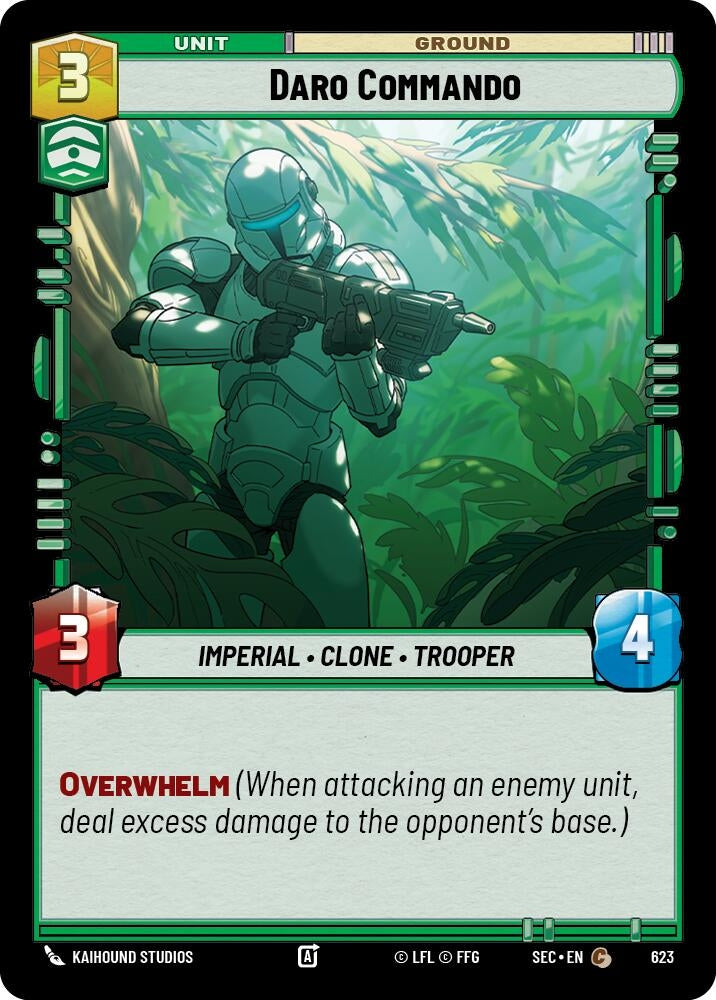 Image for Daro Commando (Foil) - Star Wars: Unlimited