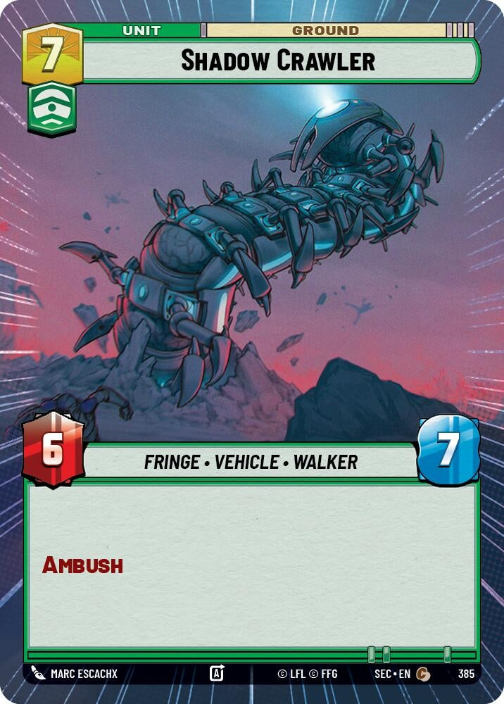 Image for Shadow Crawler (Hyperspace) - Star Wars: Unlimited