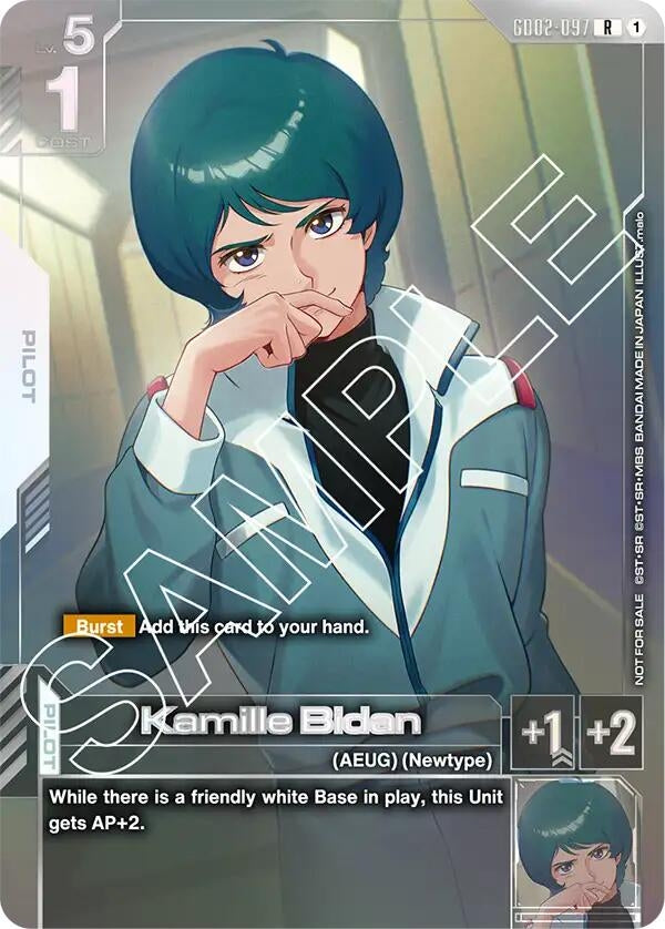 Image for Kamille Bidan (Newtype Challenge 2025 Mission 2) - Gundam Card Game