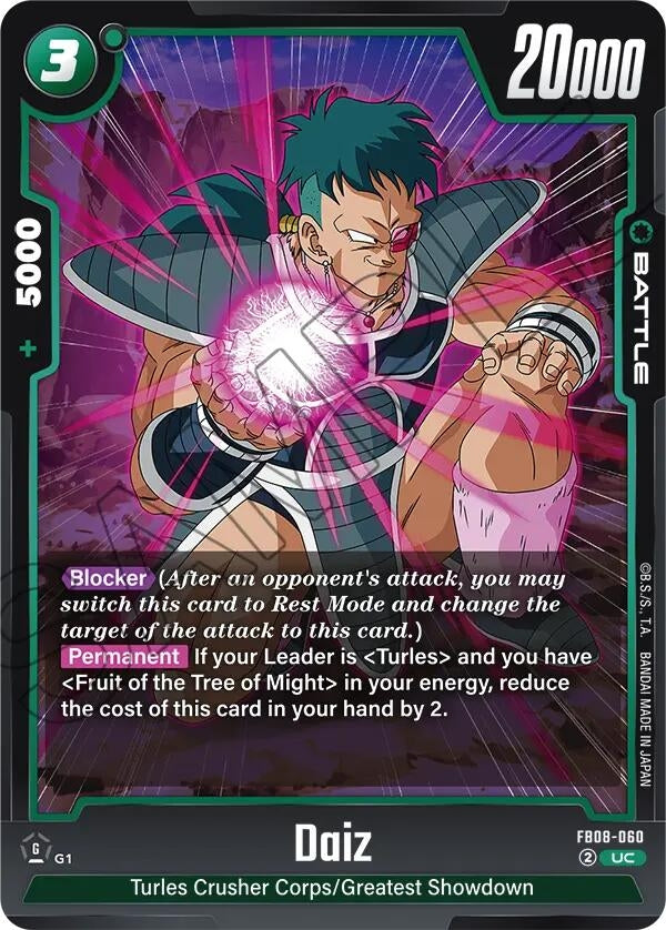 Image for Daiz - Dragon Ball Super: Fusion World