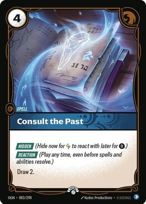 Image for Consult the Past - Riftbound: League of Legends Trading Card Game